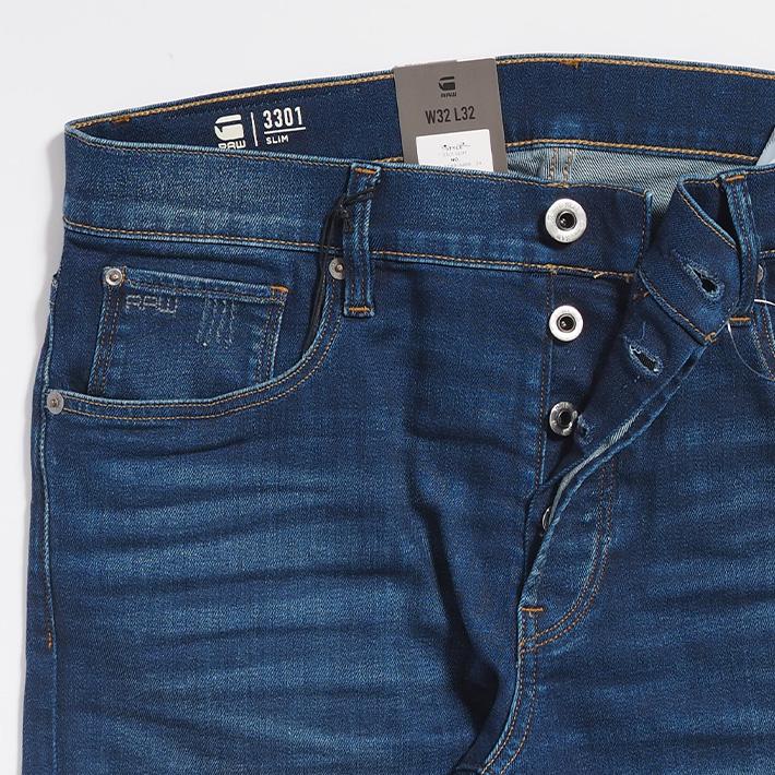 G-STAR RAW G-STAR ジースター ジーンズ 3301 SLIM (51001-A088-A888