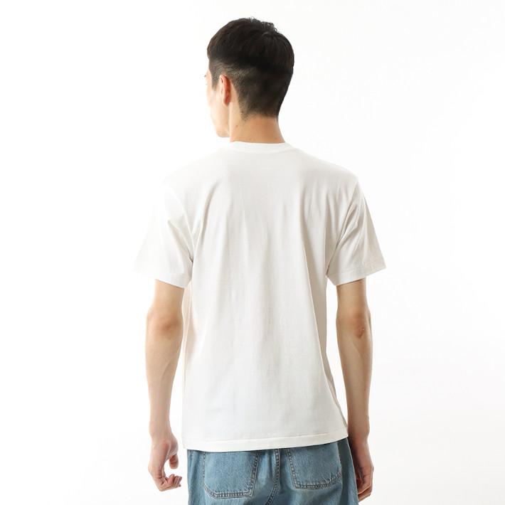 HANES ヘインズ SHIRO シロ クルーネックTシャツ 半袖 無地 厚手 (HM1-X201) メンズファッション ブランド｜ms-sanshin｜04