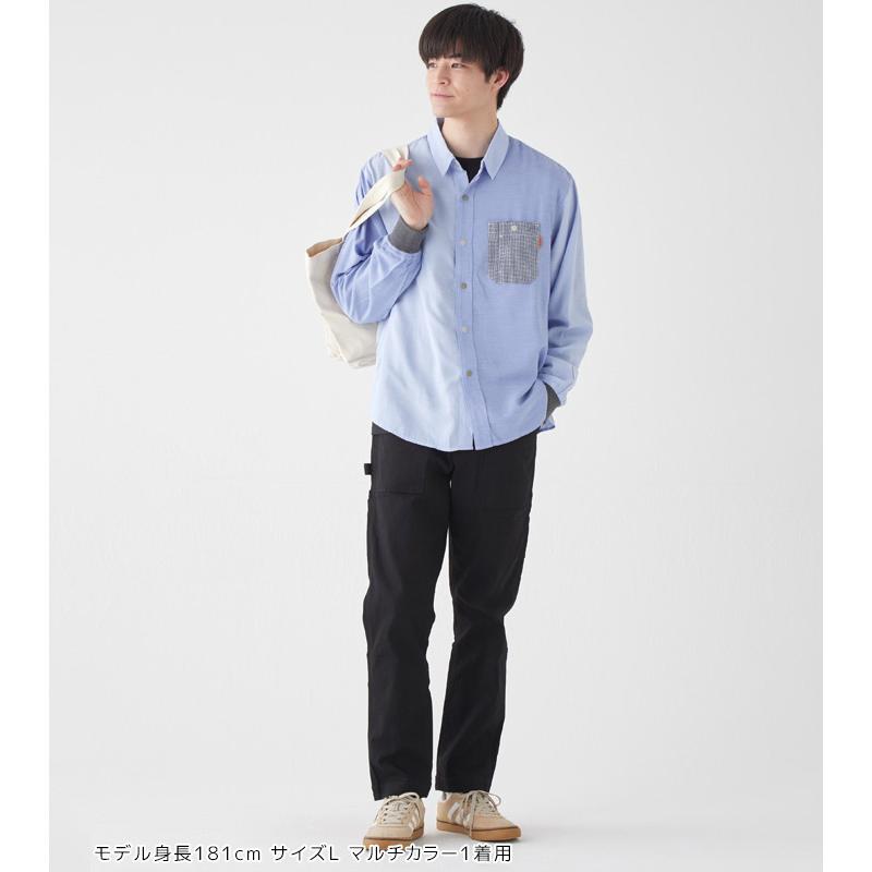 KRIFF MAYER（クリフメイヤー） ハッピーシャツ 長袖 袖リブ 切替