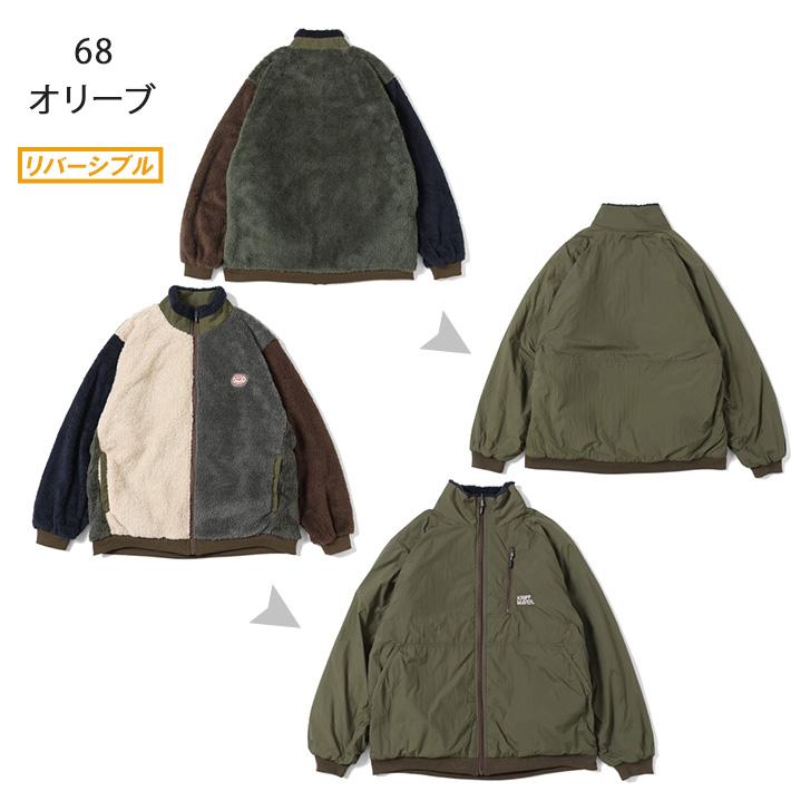 KRIFF MAYER クリフメイヤー ひっくりスタンドジャケット リバーシブル