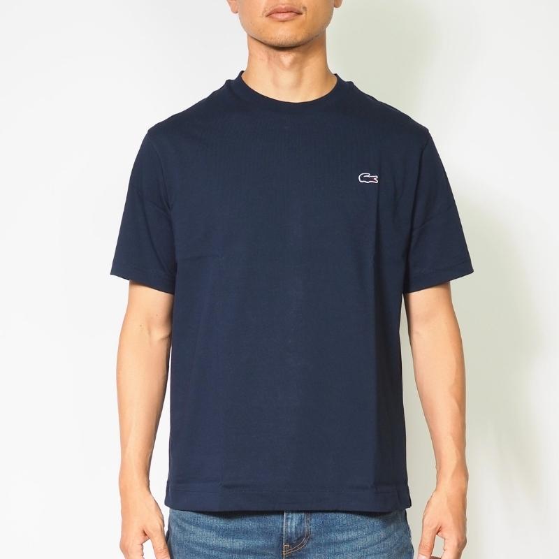 LACOSTE ラコステ Tシャツ 半袖 クルーネック ワンポイント 無地