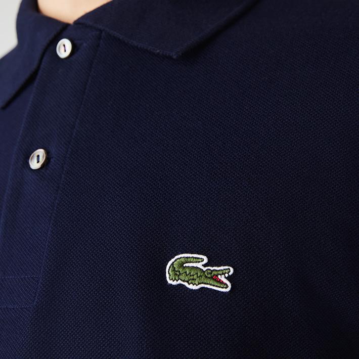LACOSTE ラコステ ポロシャツ 半袖 鹿の子 ワンポイント 無地 LACOSTE ラコステ ポロシャツ 半袖 鹿の子 ワンポイント 無地