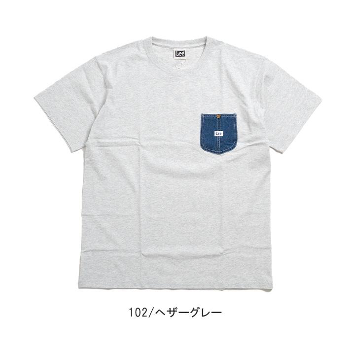 Lee（リー） セール Tシャツ 半袖 ユニセックス デニムポケット
