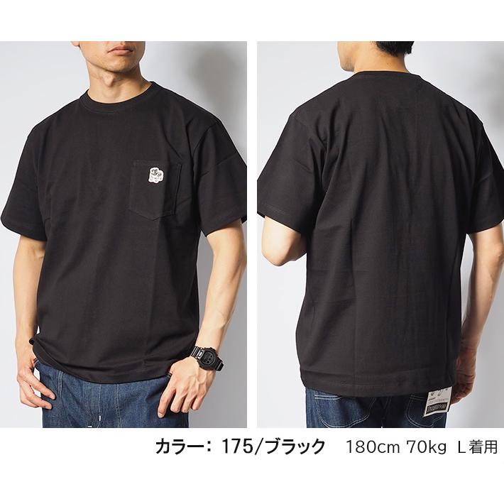 Lee（リー） Tシャツ 半袖 ポケット付き ワンポイント ワッペン