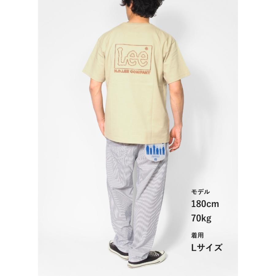 Lee（リー） Tシャツ 半袖 ワンポイント 刺繍 マルチロゴ (LT3204