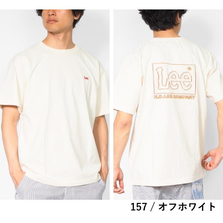 Lee（リー） Tシャツ 半袖 ワンポイント 刺繍 マルチロゴ (LT3204