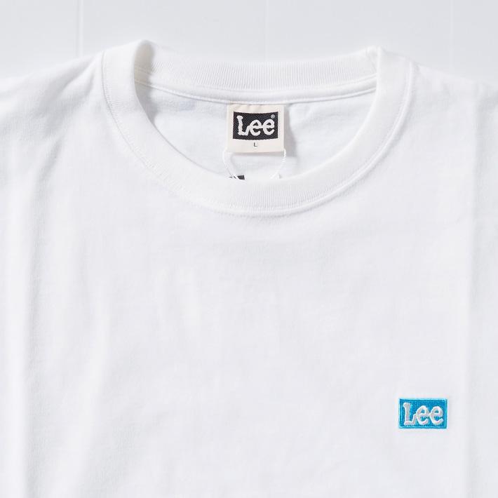 Lee（リー） セール Tシャツ 半袖 バックプリント ツートーン ロゴ