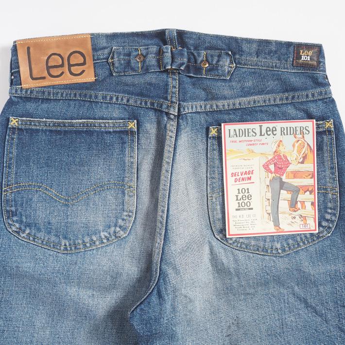 Lee（リー） レディース 100周年記念 デニムパンツ カウボーイ ルーズ