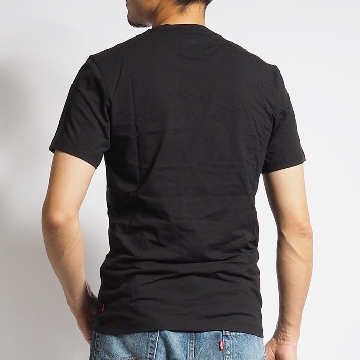 Levi's LEVIS リーバイス 2枚セット 2パックTシャツ 半袖 無地 スリムフィット (795410000 795410001 ...