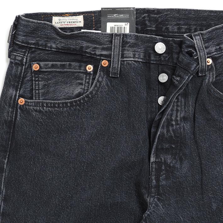 LEVIS リーバイス 501 ブラック 黒 レギュラーストレート ジーンズ デニムパンツ (005013371) メンズファッション ブランド｜ms-sanshin｜10