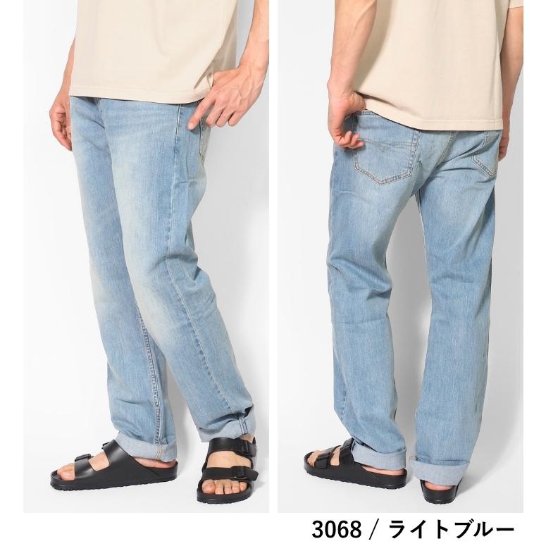 リーバイス 505 ライトウェイト 薄手 デニム ストレッチ レギュラー (00505) 涼しい ジーンズ メンズ デニムパンツ ズボン 春夏用の画像