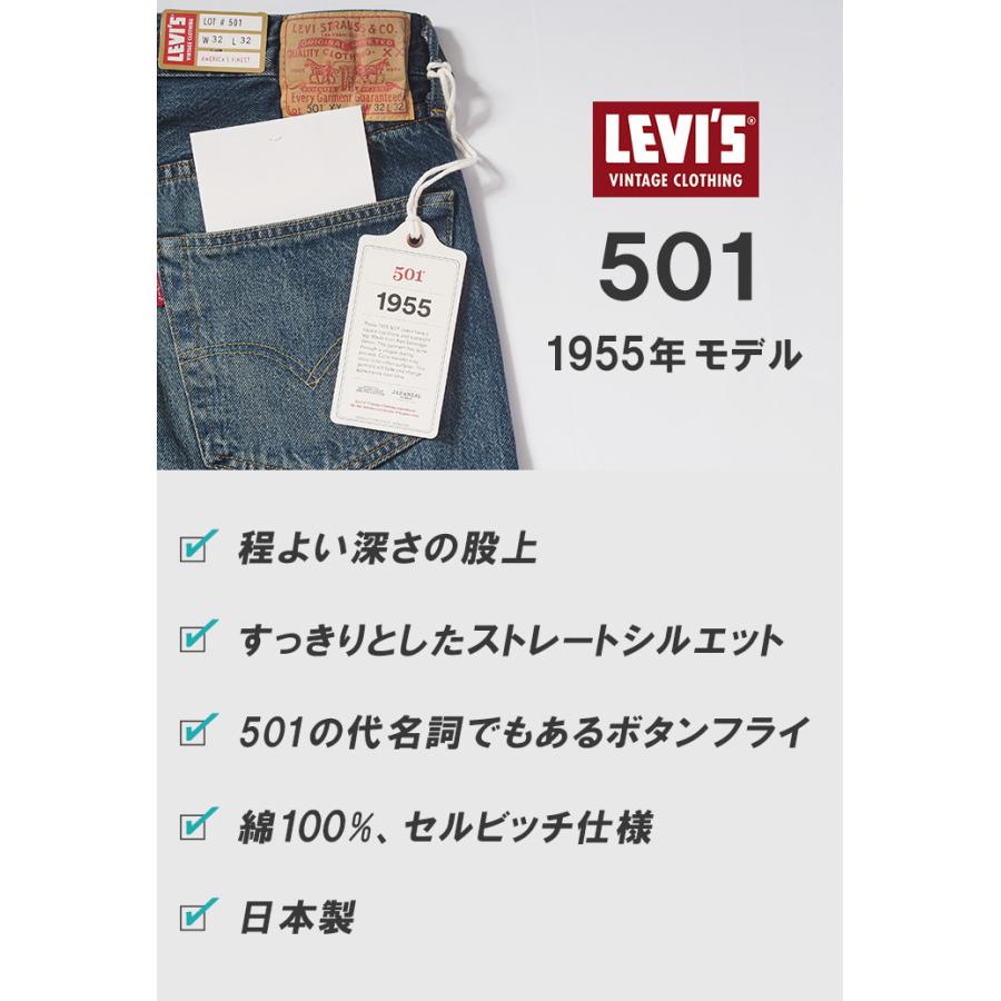 Levi's VINTAGE CLOTHING リーバイス 501xx 復刻 1955年モデル Levi's VINTAGE CLOTHING リーバイス 501xx 復刻 1955年モデル
