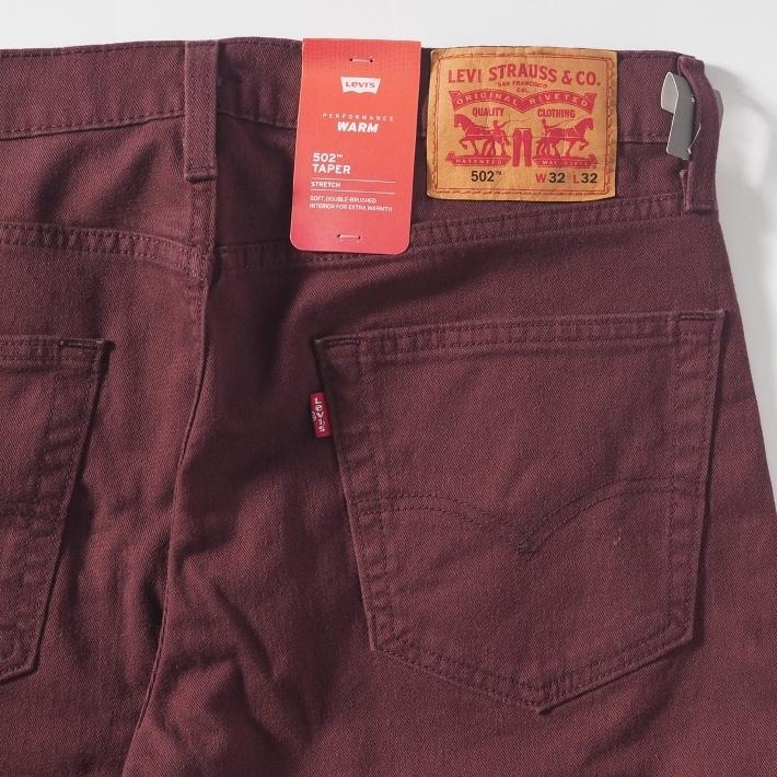 Levi's（リーバイス） 502 ウォーム カラーパンツ テーパード