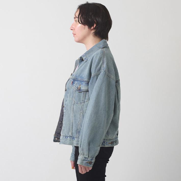 Levis デニムジャケット　レディース　S Levi's リーバイス Levi's レディース デニムコーデ Gジャン