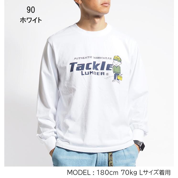 LUMBER ランバー ロンT 長袖 TACKLE 釣り少年 (242539) メンズ