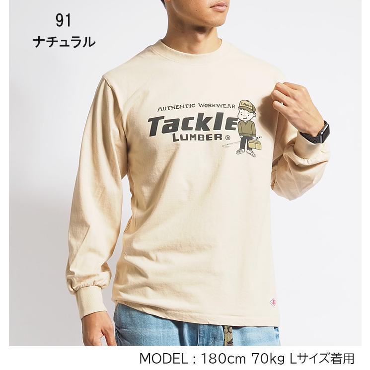 LUMBER ランバー ロンT 長袖 TACKLE 釣り少年 (242539) メンズ