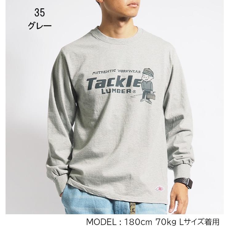 LUMBER ランバー ロンT 長袖 TACKLE 釣り少年 (242539) メンズ