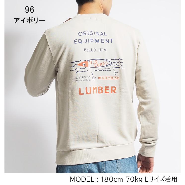 LUMBER ランバー スウェット トレーナー 裏毛 ORIGINAL EQVIPMENT