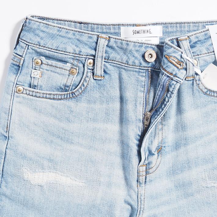 SOMETHING（サムシング） ジーンズ ストレート 日本製 (SEA33-936