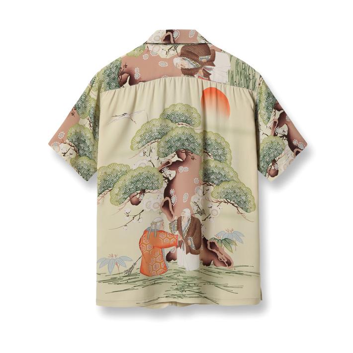 SUN SURF アロハシャツ Mサイズ サンサーフ】アロハシャツ S/S RAYON HAWAIIAN SHIRT HAWAIIAN