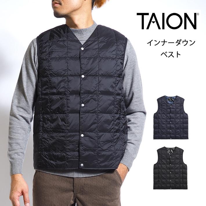 TAION（タイオン） ダウンベスト インナーダウン (TAION-001) メンズ