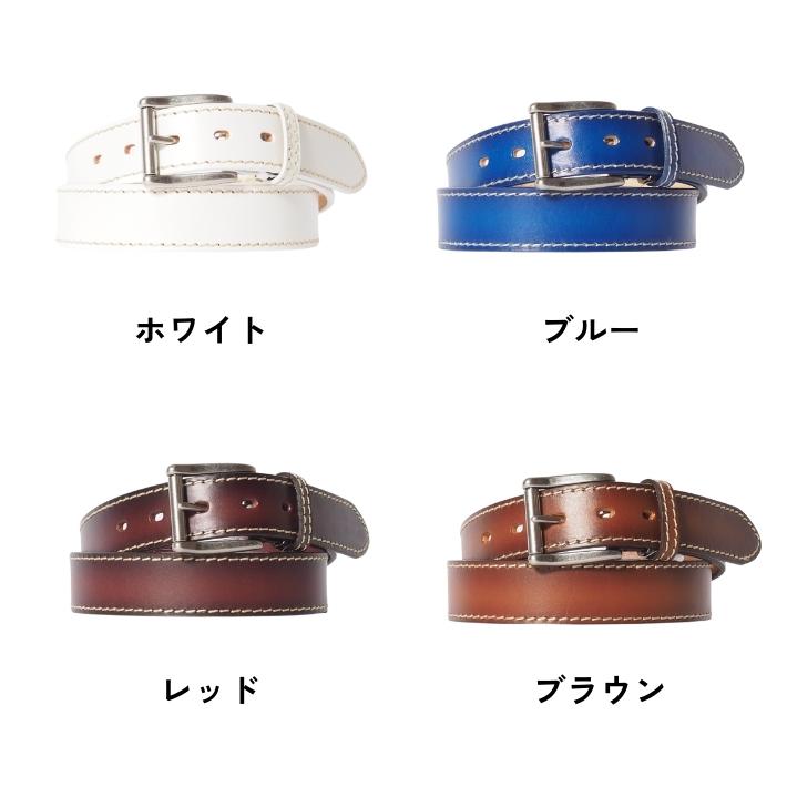 Wrangler（ラングラー） レザーベルト 牛革 日本製 ぼかし 35mm