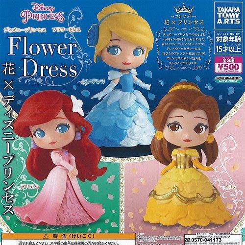 ディズニープリンセス フラワードレス 全3種セット ガチャ ガシャ コンプリート W Gac 002 Ms Shop Online 通販 Yahoo ショッピング