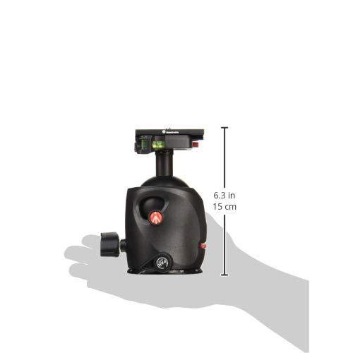 Manfrotto 自由雲台 057マグネシウムボール雲台 Q6付 アルカスイスプレート互換 MH057M0-Q6 