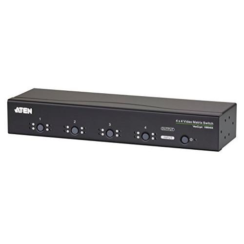 公式の店舗 4入力4出力オーディオ・ビデオマトリックススイッチャー