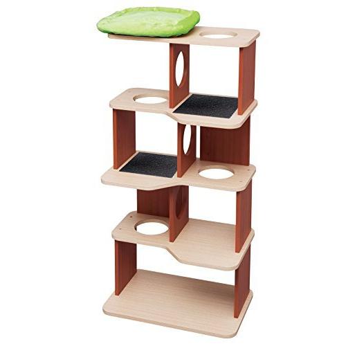 サイズ アイリスオーヤマ インテリア キャットランド L チェリーレッド