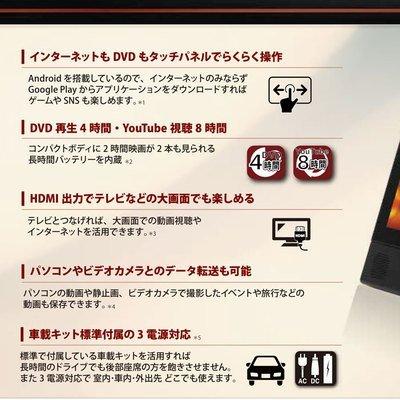 ★動作確認済み Wizz AndroidタブレットDVDプレーヤー DV-PTB1080 【M2626734786】(14630円)