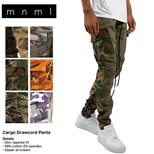 [ミニマル] カーゴパンツ メンズ S クレイジーカモ 026 ミニマル