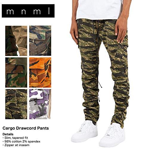 [ミニマル] カーゴパンツ メンズ S クレイジーカモ 026 ミニマル