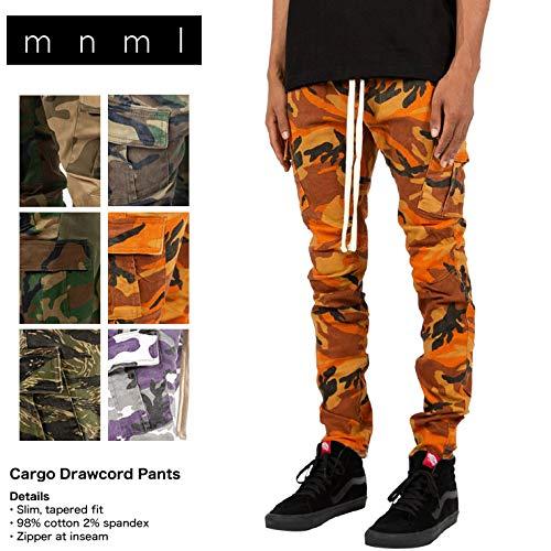 [ミニマル] カーゴパンツ メンズ S クレイジーカモ 026 ミニマル