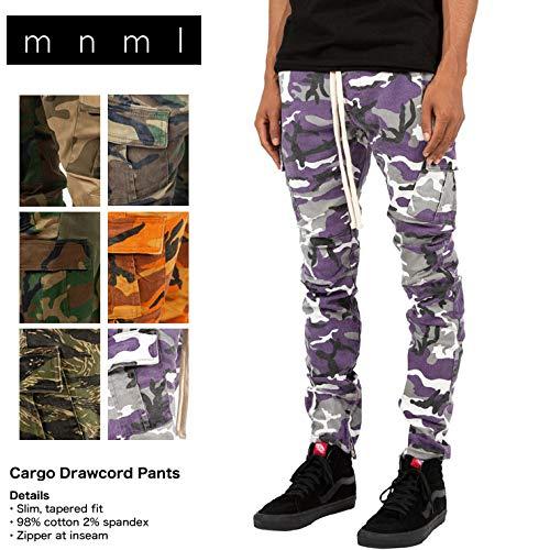 [ミニマル] カーゴパンツ メンズ S クレイジーカモ 026 ミニマル