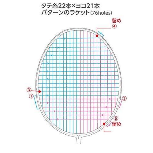 ゴーセン(GOSEN) バドミントンラケット グラビタス 9.0 SX C.L. BGV90SX 