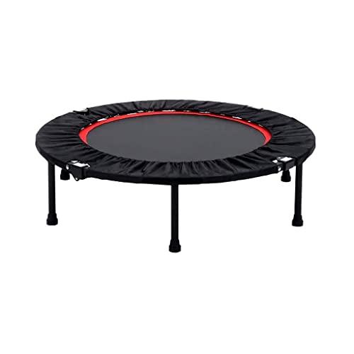 SUNSHINF トランポリン折りたたみ式で フィットネストランポリン 8本脚 大型 120cm 収納便利 静音の設計 ジム 家庭 SUNSHINF