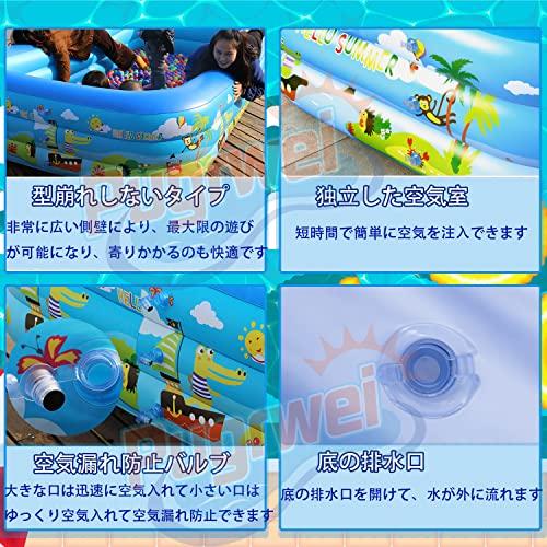 ほぼ未使用 ビニールプール プール 大型 子供用プール ファミリープール エアープール ジャンボファミリープール 3/4気室 【P2326786178】(12962円)