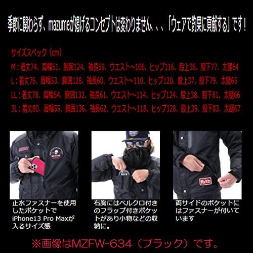 数量限定 マズメ (Mazume) CORE ALL WEATHER SUIT (コアオールウェザースーツ) POP MZFW-654-06 マズメブラックカモ L 【B3046950257】(16974円)