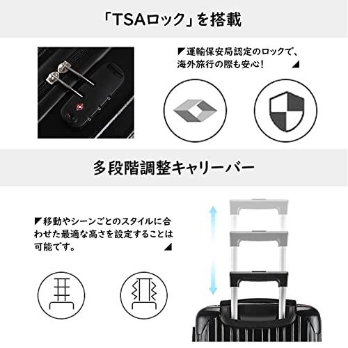 お買い得！ [Tornare] スーツケース キャリーケース 機内持込 キャリーバッグ ファスナー 超軽量 ジッパー 耐衝撃 人気 360度? 【1696325815】(9450円)