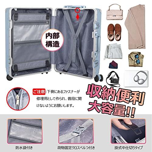 [AnyZip] スーツケース キャリーバッグ キャリーケース 機内持込 超軽量 静音 ダブルキャスター 耐衝撃 360度回転 