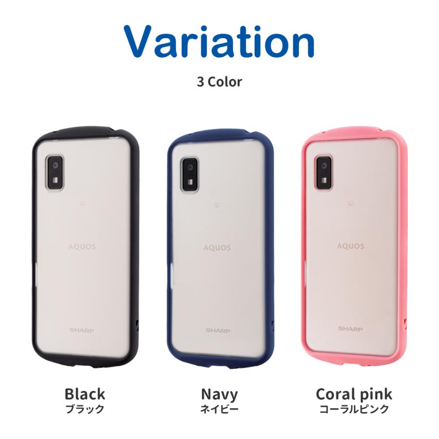 AQUOS wish SHG06 ケース カバー 耐衝撃背面クリアケース AIR collemo