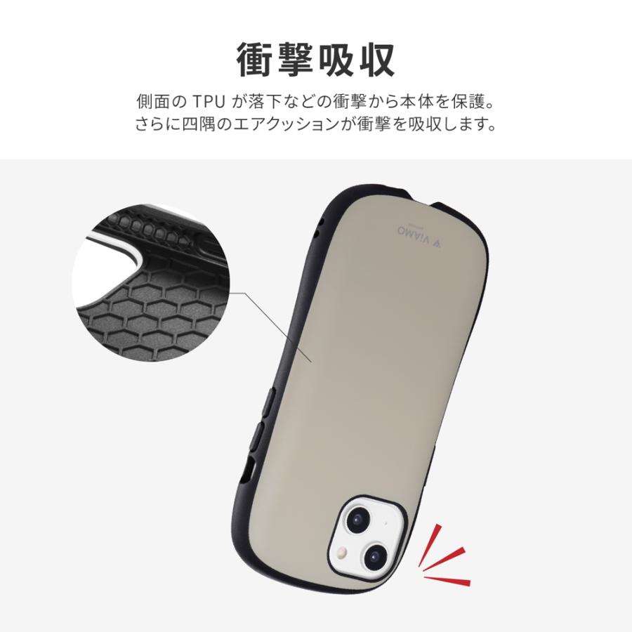 ViAMO iPhone 14/13用ケース 抗衝撃 iPhone 14/13 耐傷・耐衝撃ハイブリッドケース 「ViAMO freely