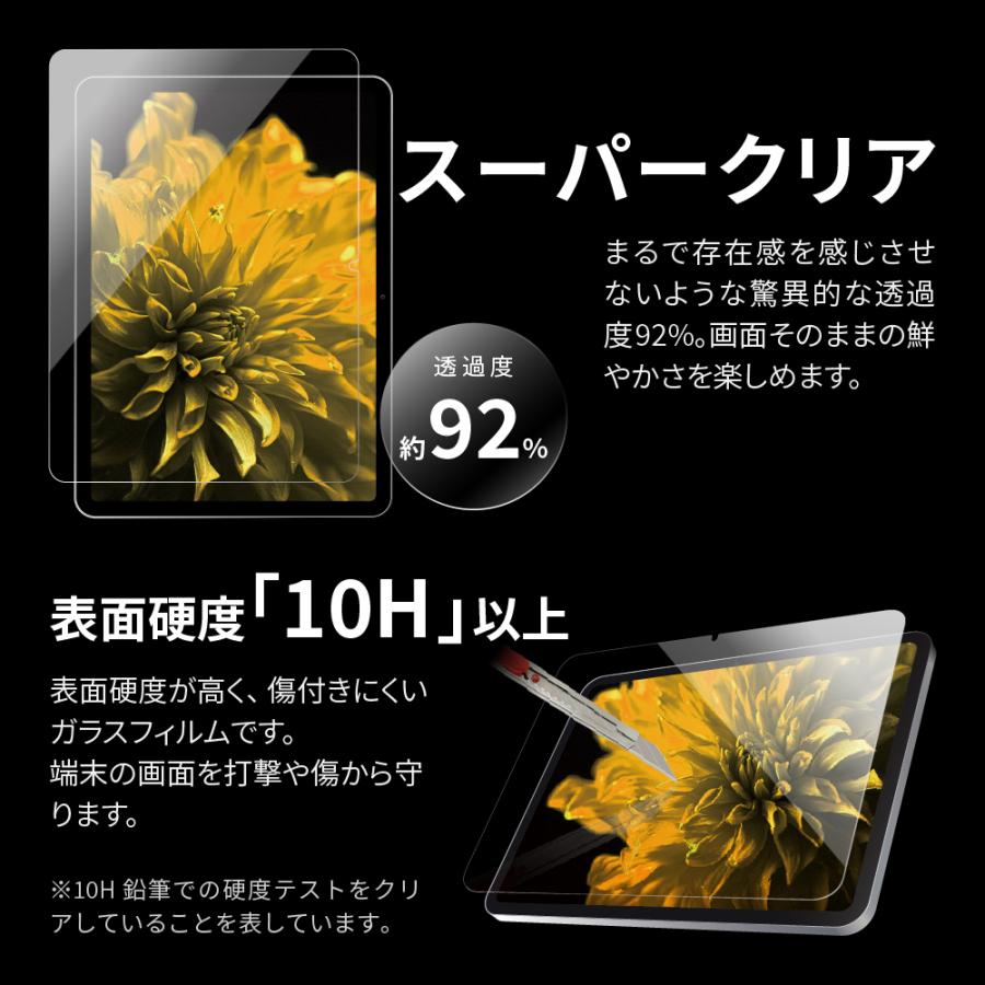 訳あり・アウトレット】 iPad 10.9inch (第10世代) ガラスフィルム