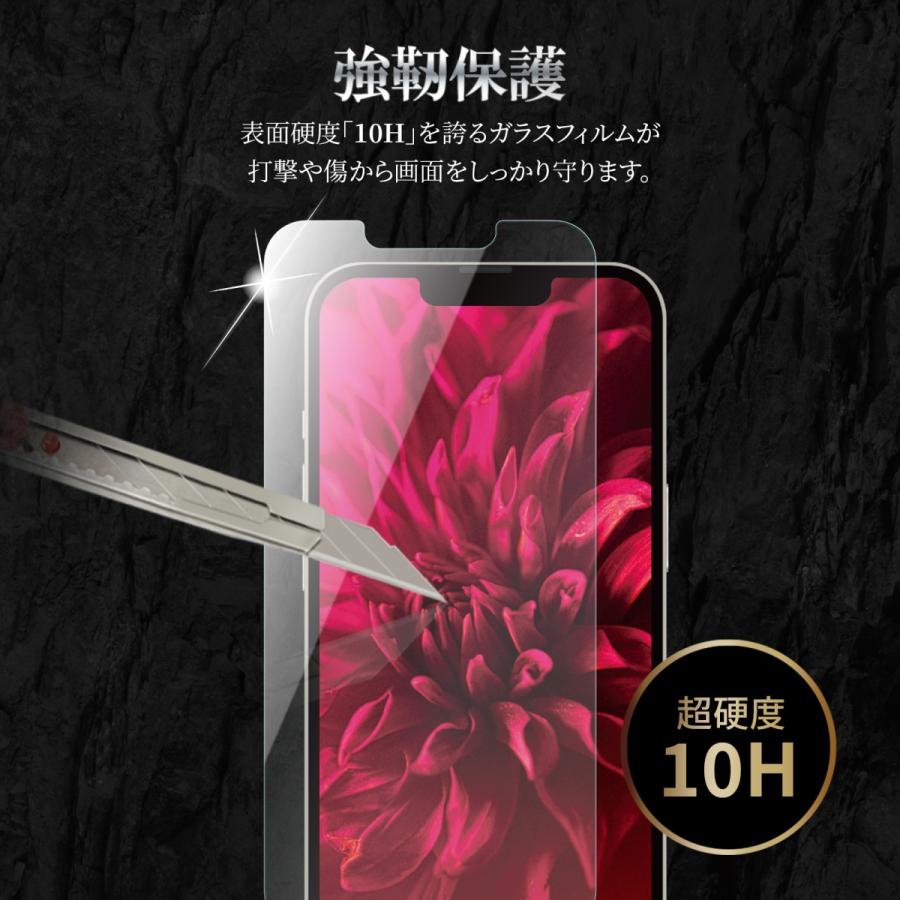 iPhone 13 mini ガラスフィルム 液晶保護フィルム GLASS PREMIUM FILM