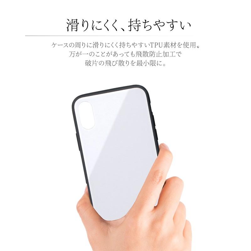 iPhone XR 背面ガラスシェルケース SHELL GLASS アイフォン ケース｜ms-style｜15