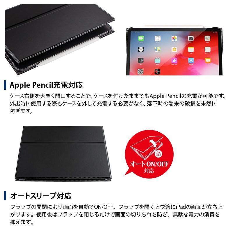 iPad Pro 11inch (第1世代) ケース カバー 薄型PUレザーケース