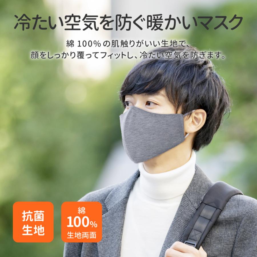 布マスク 洗える 抗菌 マスク WarmFit MASK ウォームフィットマスク 綿