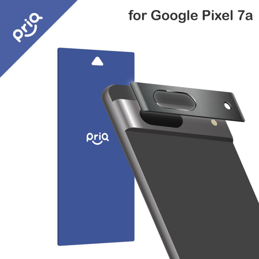 [PriQ] Google Pixel 7a カメラ保護アルミカバー「PREMIUM COVER」 スペースグレー : LEPLUS ...