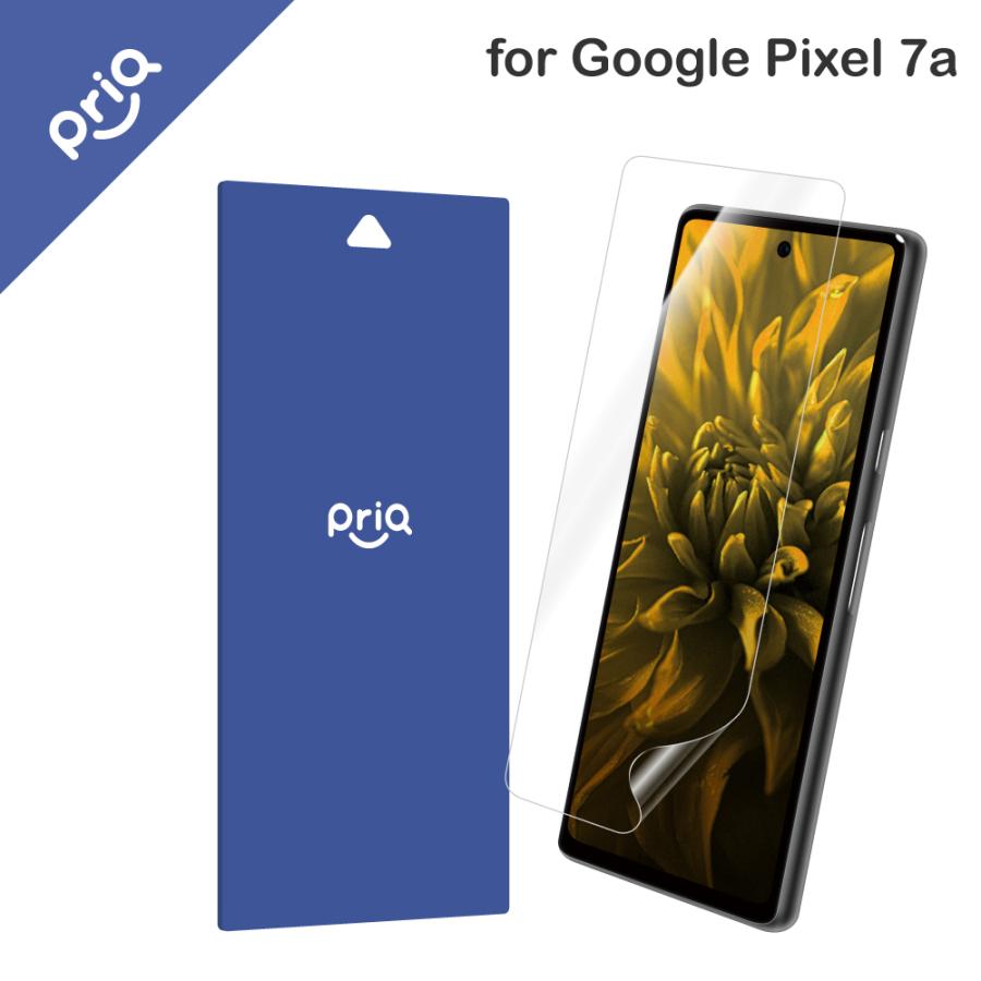 [PriQ] Google Pixel 7a 保護フィルム 「PREMIUM FILM」 全画面保護 高透明・衝撃吸収 : LEPLUS ...